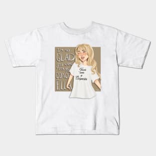 Sabrina carpenter nonsense coachella Kids T-Shirt